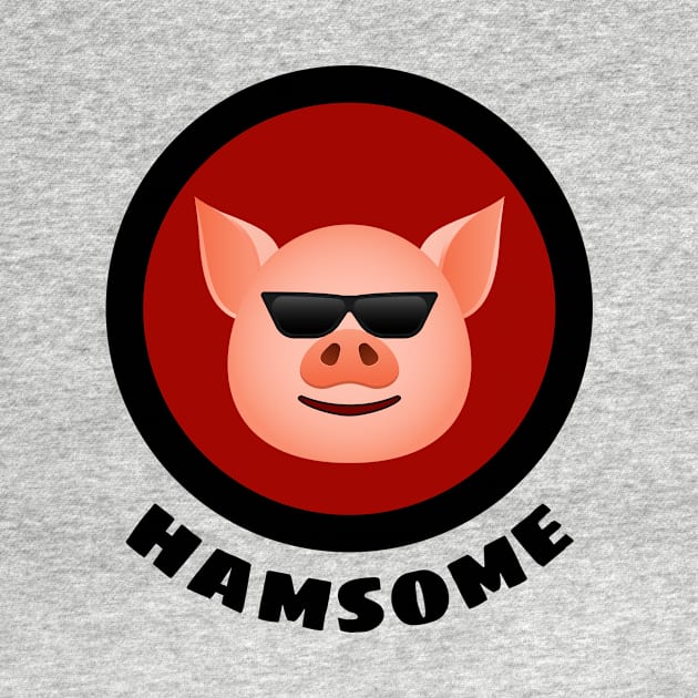 Hamsome - Pig Pun by Allthingspunny